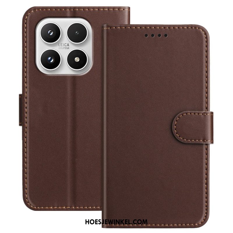 Flip Case Leren Xiaomi 17 Slank Pasvorm