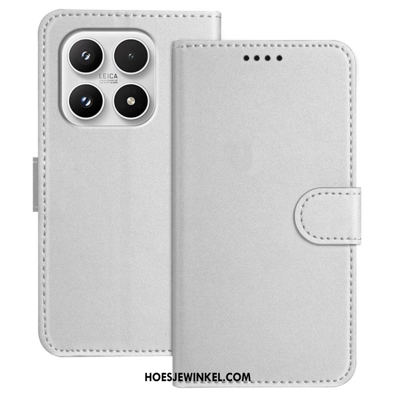 Flip Case Leren Xiaomi 17 Slank Pasvorm