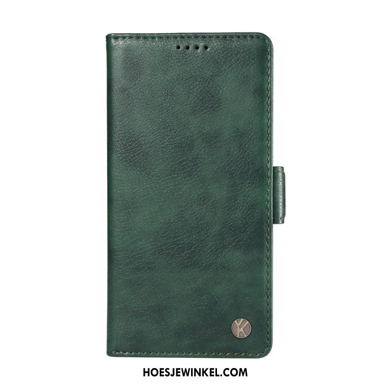 Flip Case Leren Xiaomi 17 Yikatu Vintage Design