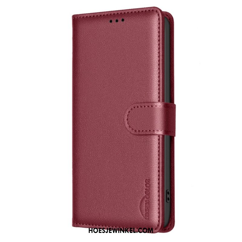 Flip Case Leren Xiaomi Redmi Note 14 5g Binfen Color Rfid-portemonnee