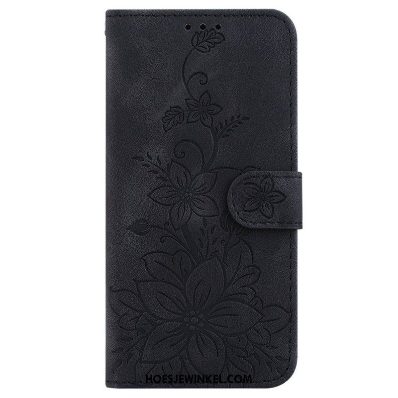 Flip Case Leren Xiaomi Redmi Note 14 5g Fleur-de-lis-patroon