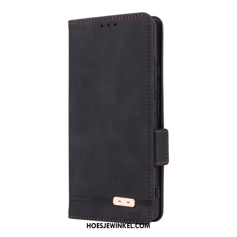 Flip Case Leren Xiaomi Redmi Note 14 Pro 4g Retro
