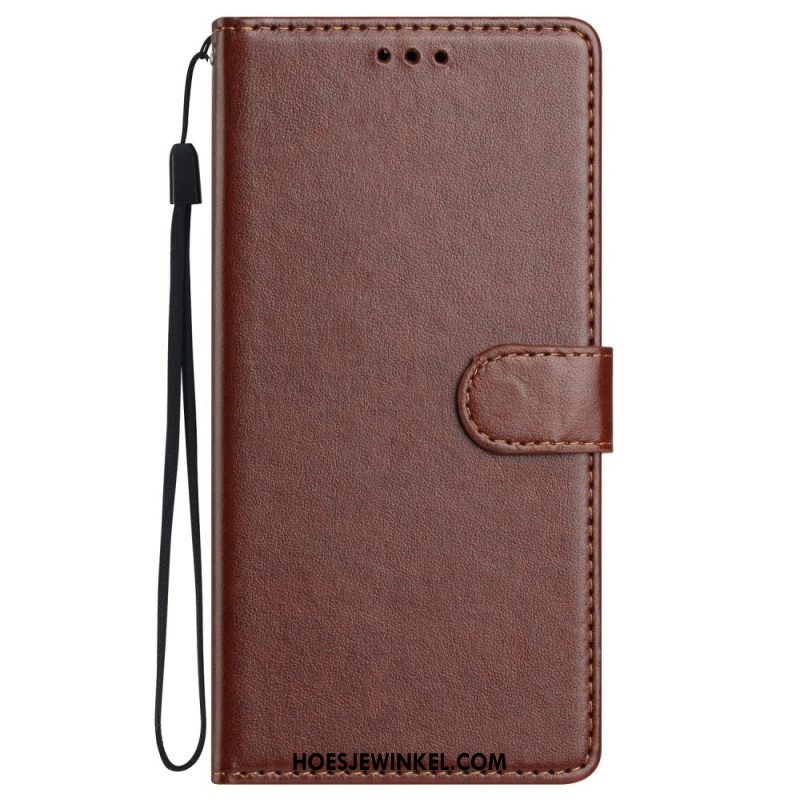 Flip Case Leren Xiaomi Redmi Note 15 5g Effen