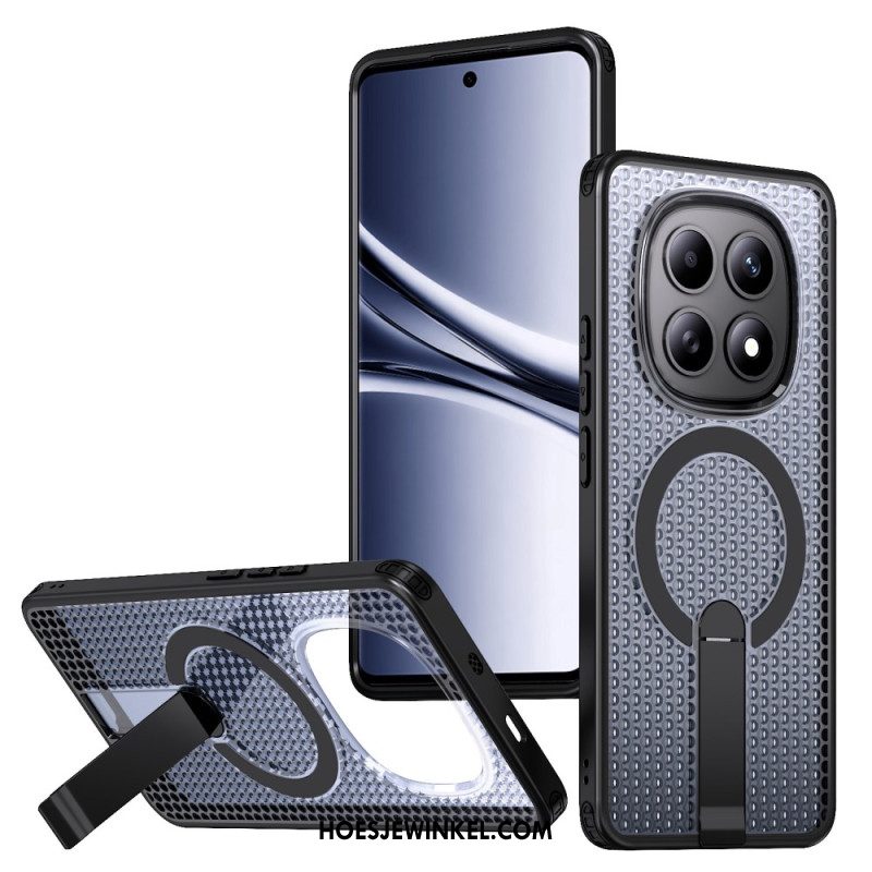 Flip Case Leren Xiaomi Redmi Note 15 5g Rastertextuur