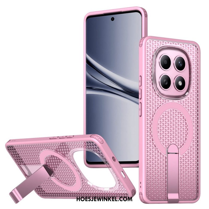 Flip Case Leren Xiaomi Redmi Note 15 5g Rastertextuur