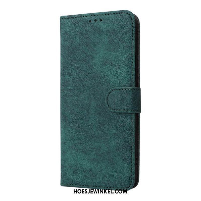 Flip Case Leren Xiaomi Redmi Note 15 Pro 5g Rfid-blokkering En Bandje