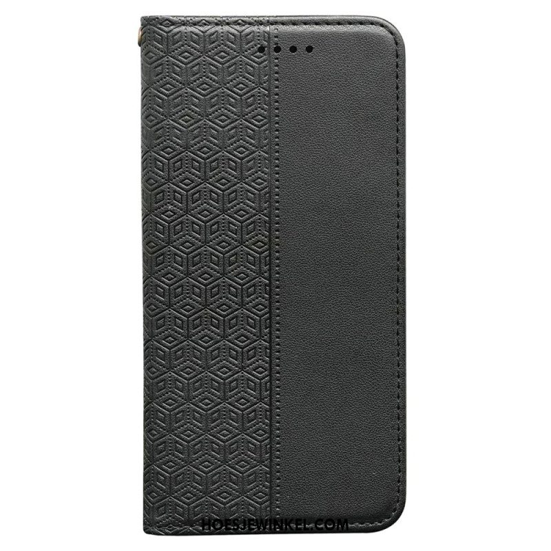 Flip Case Leren Xiaomi Redmi Note 15 Pro Plus 5g Flipcover Met Bandje En Rand