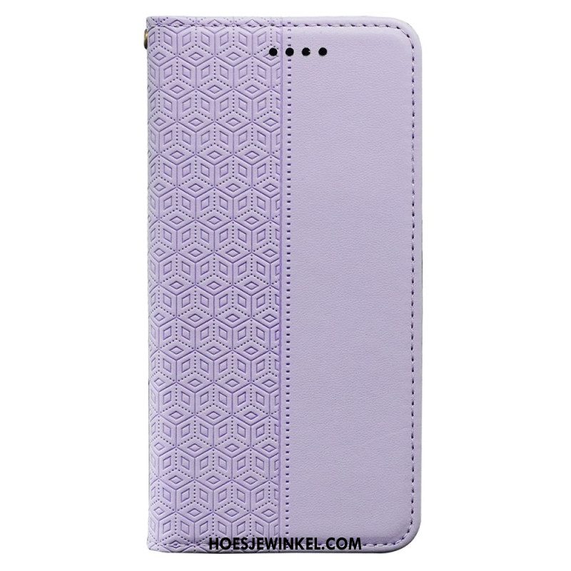 Flip Case Leren Xiaomi Redmi Note 15 Pro Plus 5g Flipcover Met Bandje En Rand