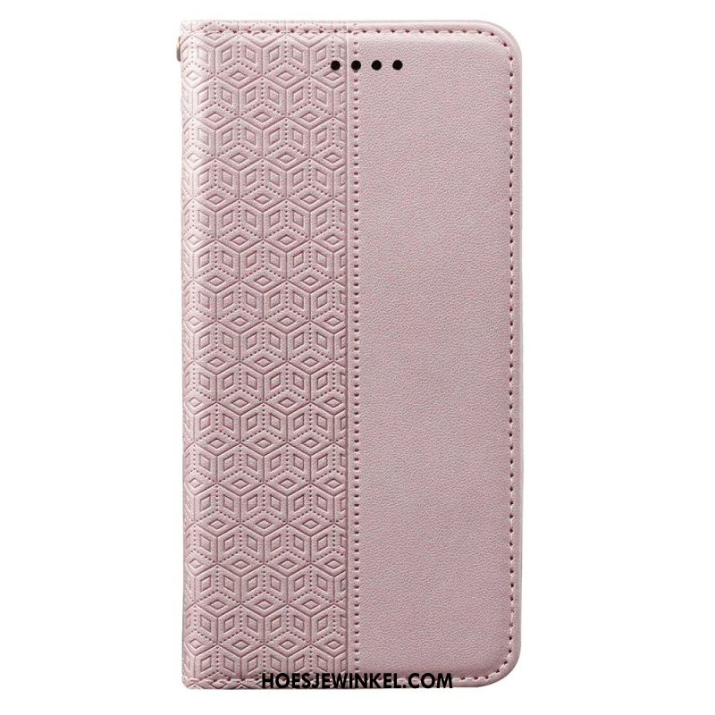 Flip Case Leren Xiaomi Redmi Note 15 Pro Plus 5g Flipcover Met Bandje En Rand