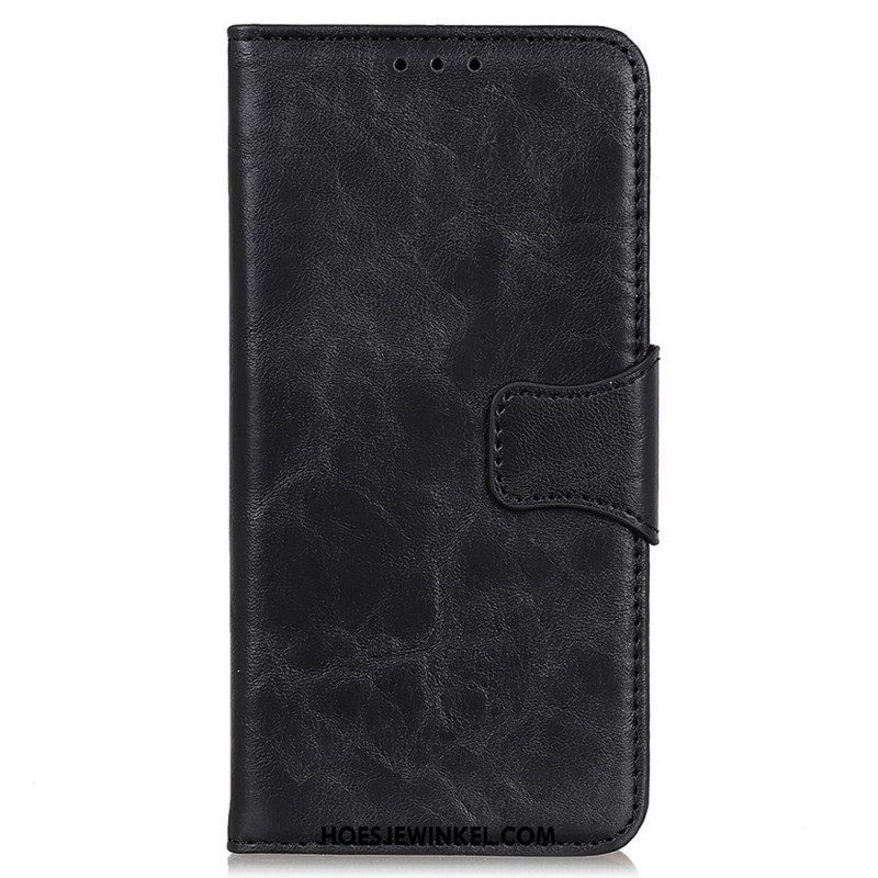 Flip Case voor OnePlus Nord CE 2 Lite 5G Gespleten Lederen Vintage Sluiting