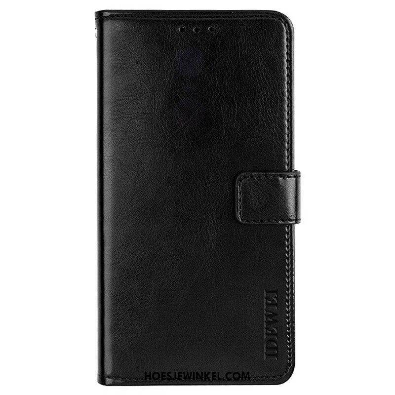 Flip Case voor Oppo A16 / A16s Imitatieleer Idewei