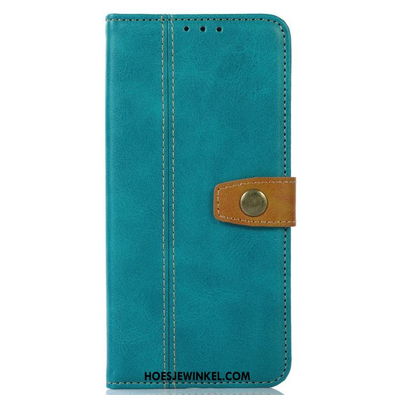 Flip Case voor Oppo Reno 7 Met Riem