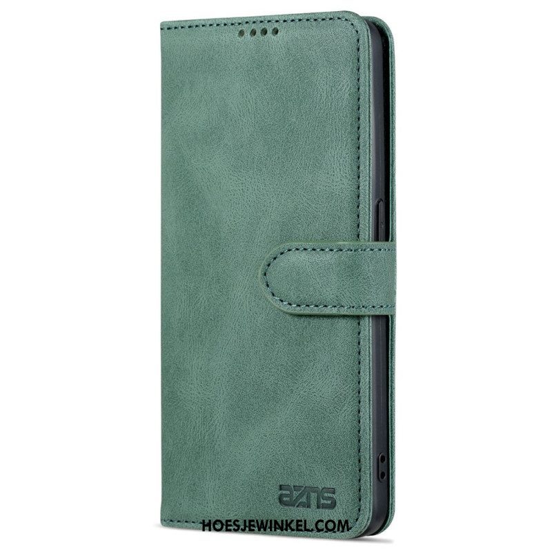 Flip Case voor Oppo Reno 8 Pro Azns Vintage Leereffect