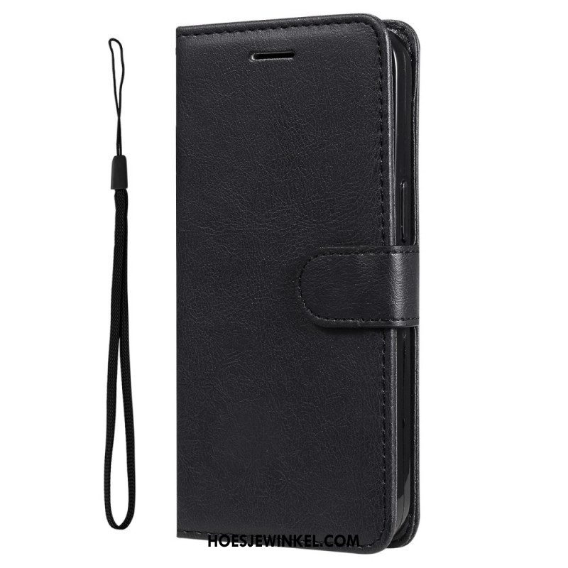 Flip Case voor Samsung Galaxy A13 5G / A04s Met Ketting Kaarthouder Standaard