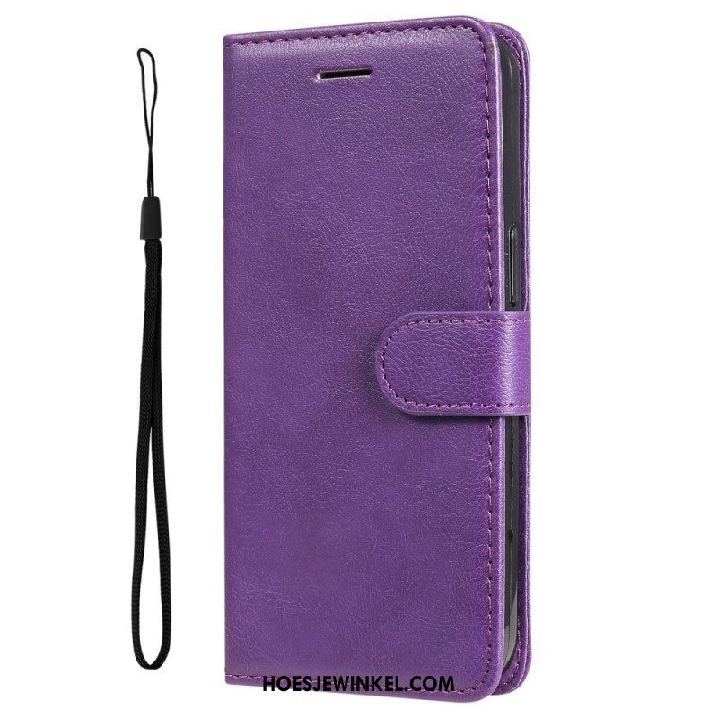 Flip Case voor Samsung Galaxy A13 5G / A04s Met Ketting Kaarthouder Standaard