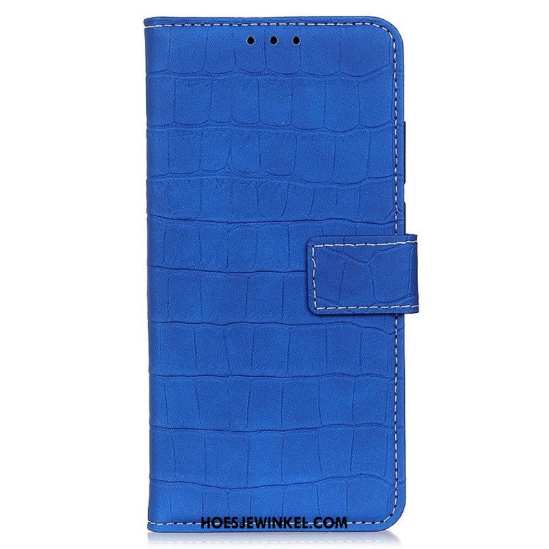 Flip Case voor Samsung Galaxy M23 5G Krokodillenhuidstijl