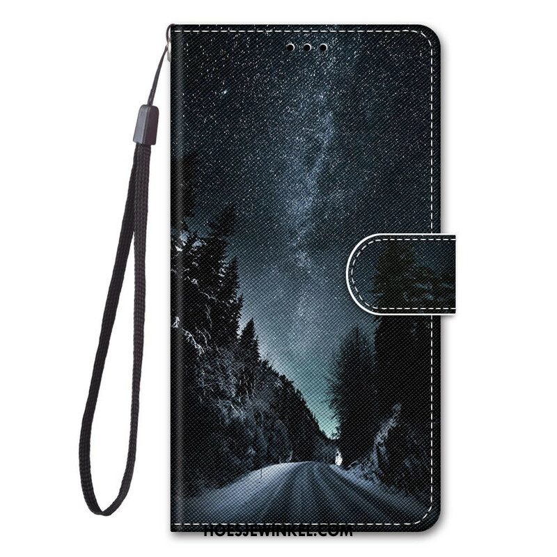 Flip Case voor Samsung Galaxy S21 5G Mysterieuze Natuur