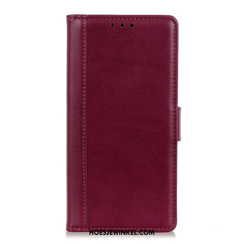 Flip Case voor Samsung Galaxy S23 5G Leren Styling