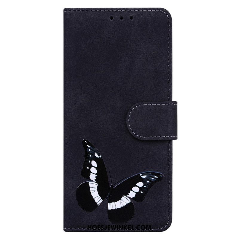 Flip Case voor Samsung Galaxy S23 Ultra 5G Vlinder