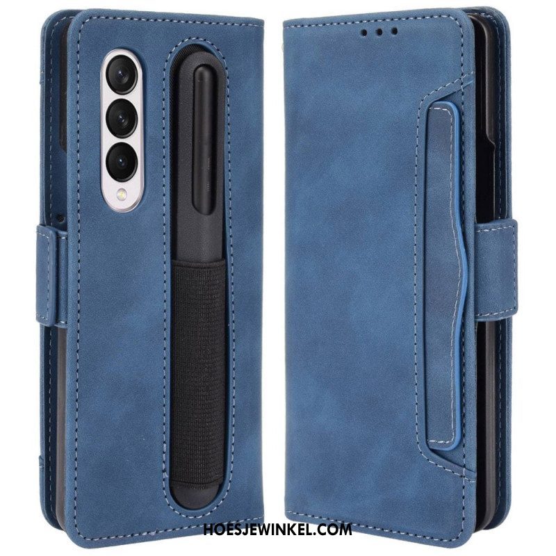 Flip Case voor Samsung Galaxy Z Fold 4 Spionage Met Penopslag