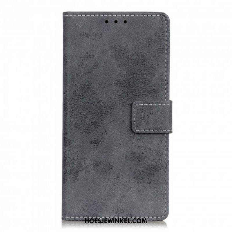 Flip Case voor Sony Xperia 1 III Vintage Leereffect