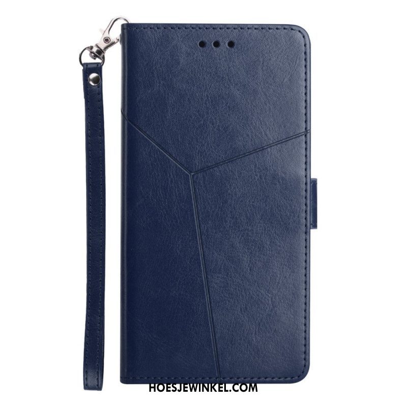 Flip Case voor Sony Xperia 1 IV Met Ketting Y-patroon Met Bandjes