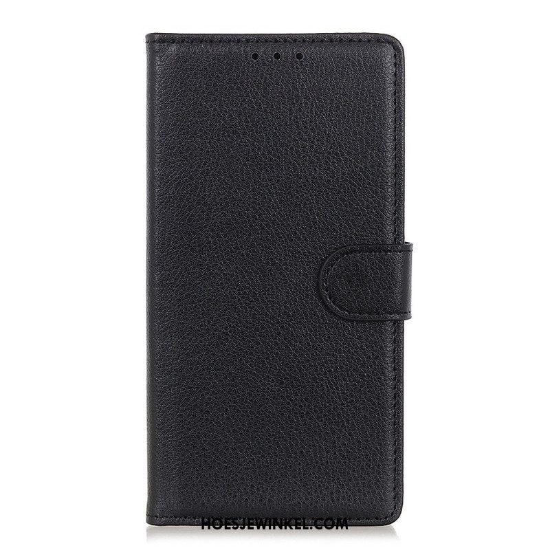 Flip Case voor Sony Xperia 10 IV Traditioneel Kunstleer