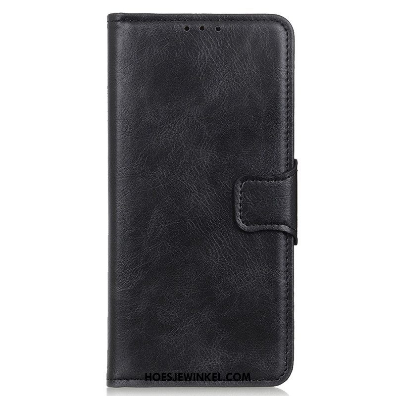 Flip Case voor Sony Xperia 5 IV Stijl Lederen Gesp Omkeerbaar