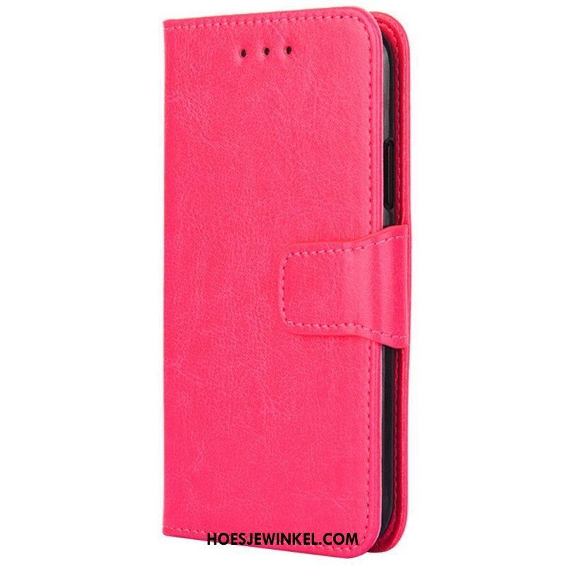 Flip Case voor Xiaomi 12T / 12T Pro Retro Lederen Stijl