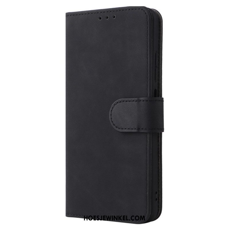 Flip Case voor Xiaomi Redmi Note 11 / 11S Skin-touch Met Sleutelkoord