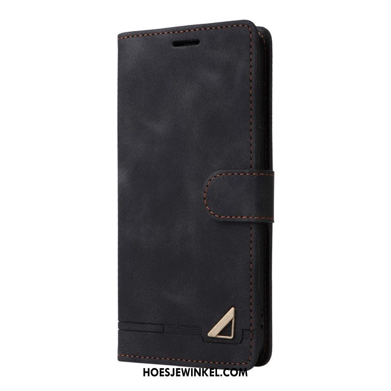 Flip Case voor Xiaomi Redmi Note 12 5G Leren Styling