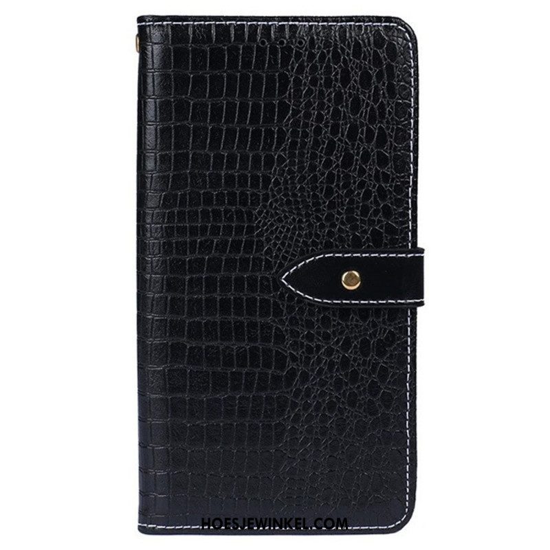 Flip Case voor Xiaomi Redmi Note 12 Pro Idewei Krokodil