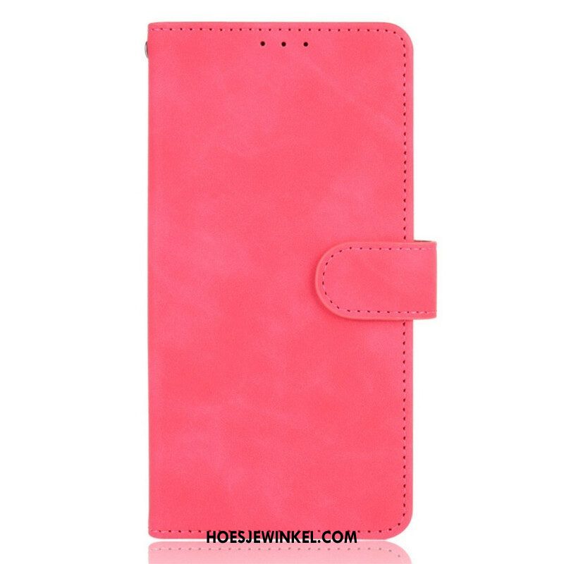 Flip Case voor iPhone 13 Pro Aanraking Van De Huid