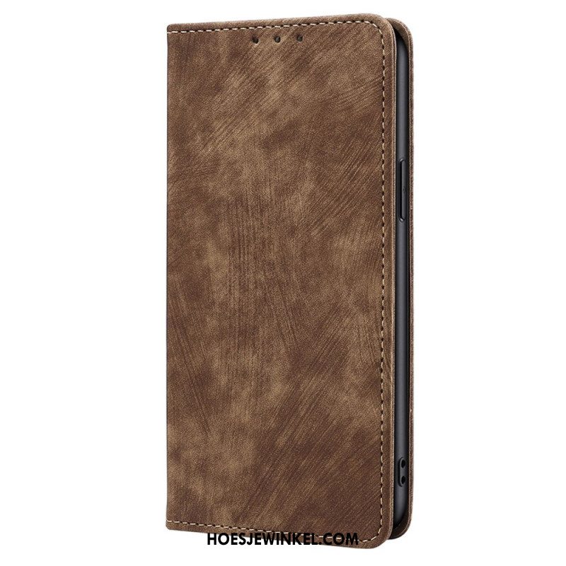 Folio-hoesje Huawei Nova 11 Pro Telefoonhoesje Vintage-effect Met Rfid-blokkering