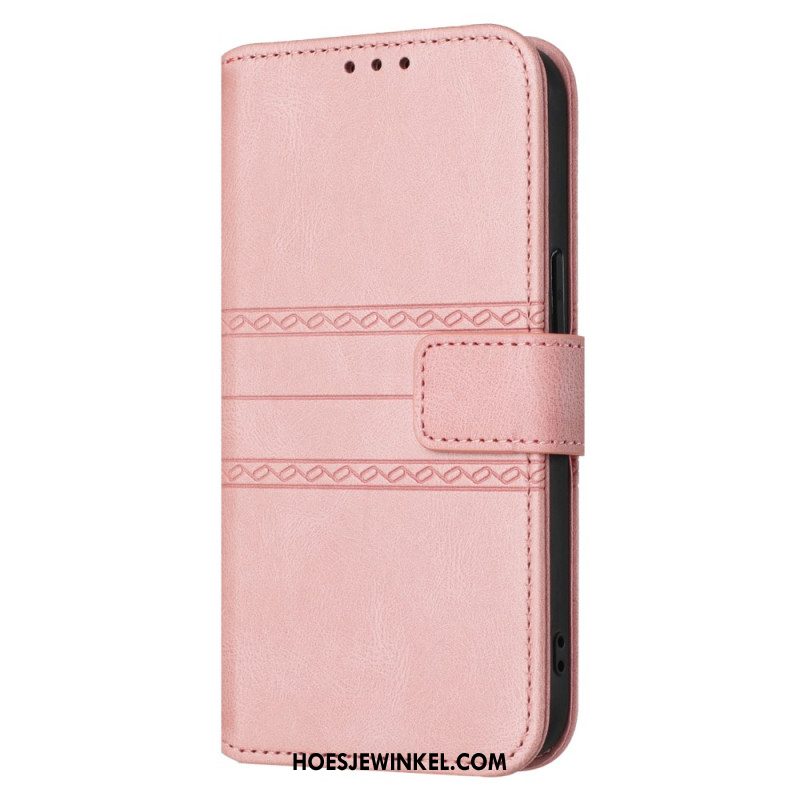 Folio-hoesje Huawei Nova 13 Pro Telefoonhoesje Dubbele Fries