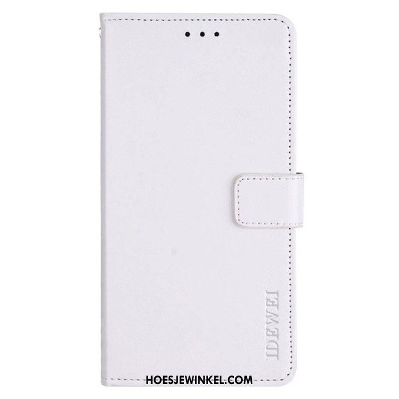 Folio-hoesje Oneplus 12 5g Telefoonhoesje Kunstleer Retro Idewei