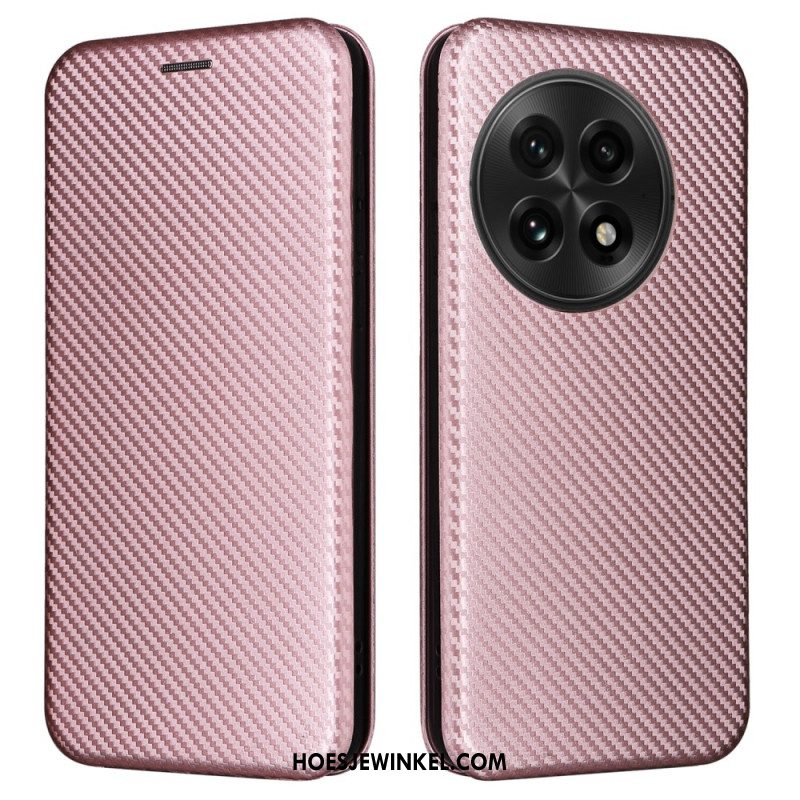 Folio-hoesje Oneplus 13 Koolstofvezel