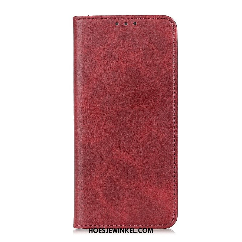 Folio-hoesje Oneplus 13r Splitleer Bescherming Hoesje
