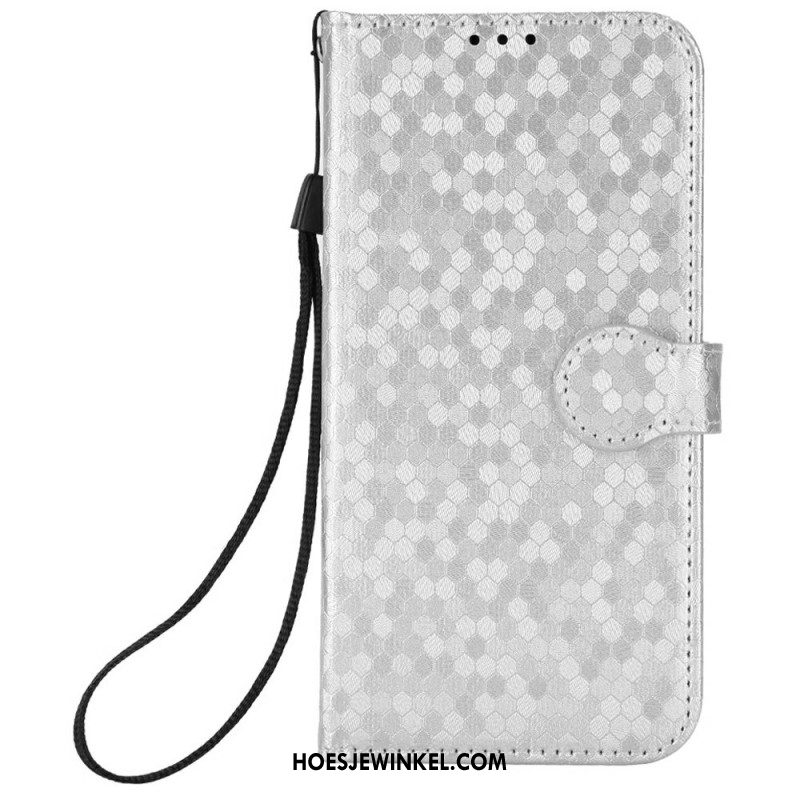 Folio-hoesje Oneplus 13r Telefoonhoesje Glanzende Stippen