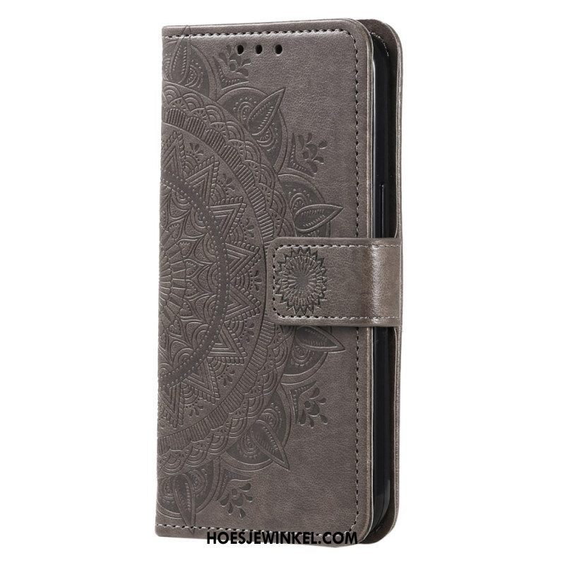 Folio-hoesje Oneplus 13r Telefoonhoesje Mandala Zon