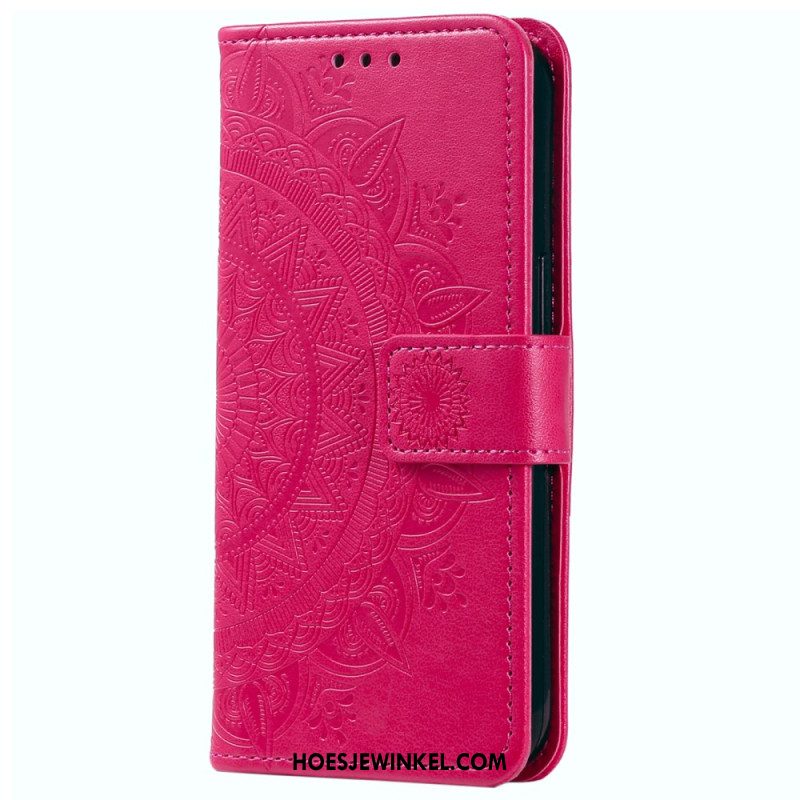 Folio-hoesje Oneplus 13r Telefoonhoesje Mandala Zon