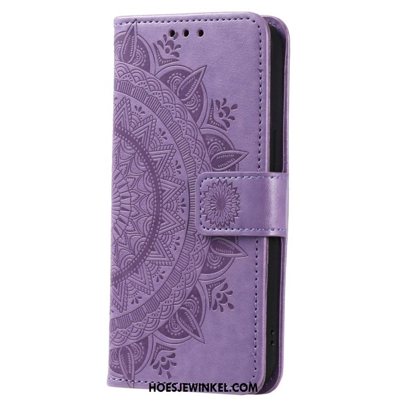Folio-hoesje Oneplus 13r Telefoonhoesje Mandala Zon