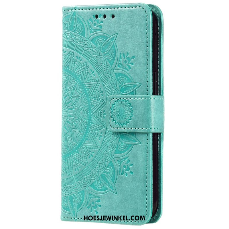 Folio-hoesje Oneplus 13r Telefoonhoesje Mandala Zon