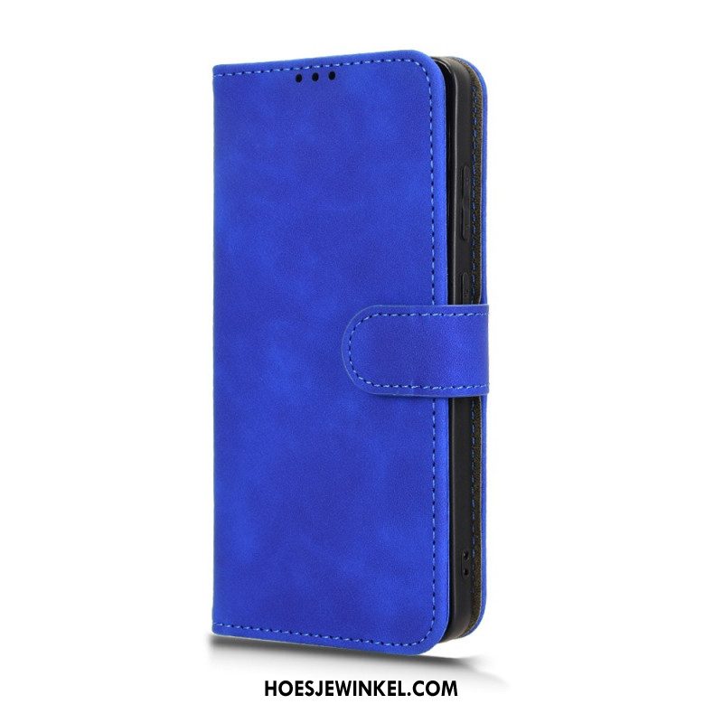 Folio-hoesje Oneplus 13r Telefoonhoesje Suède-stijl