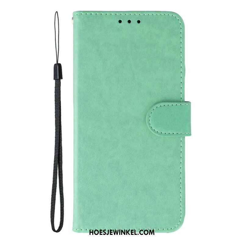 Folio-hoesje Oneplus 15 Effen Kunstleer