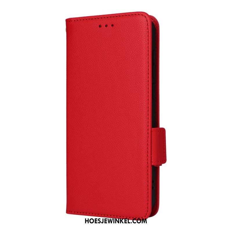 Folio-hoesje Oneplus 15 Kunstleer Met Riempje