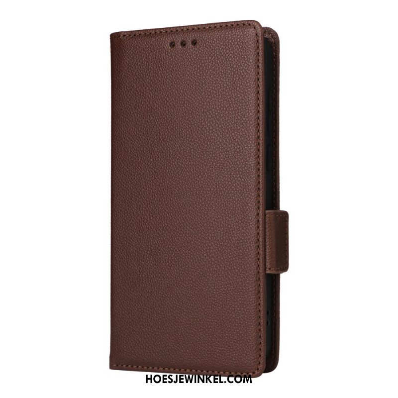 Folio-hoesje Oneplus 15 Kunstleer Met Riempje