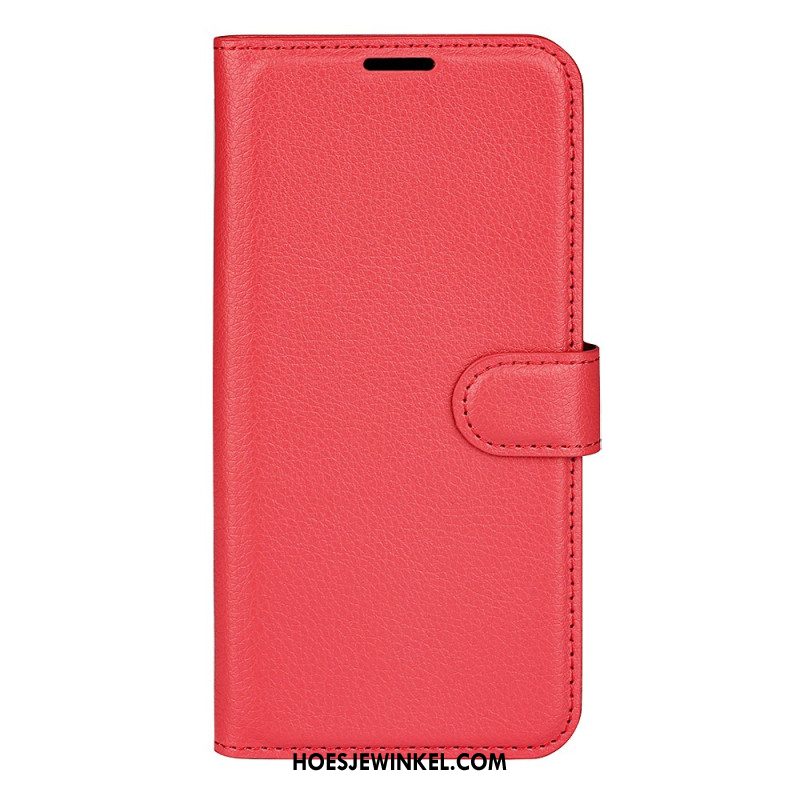 Folio-hoesje Oneplus 15 Telefoonhoesje Kunstleer Lychee