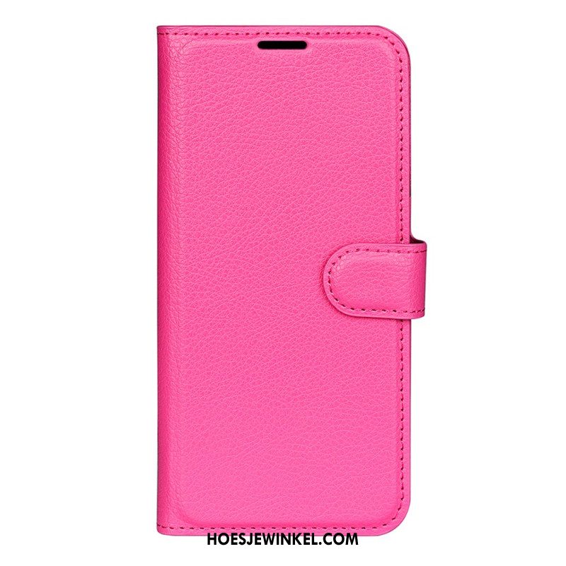 Folio-hoesje Oneplus 15 Telefoonhoesje Kunstleer Lychee