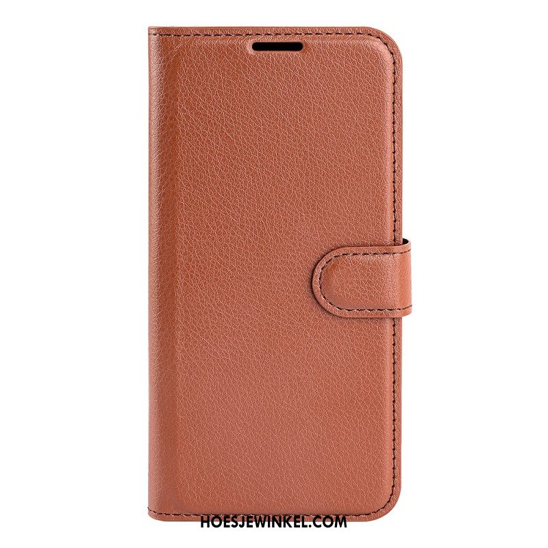 Folio-hoesje Oneplus 15 Telefoonhoesje Kunstleer Lychee